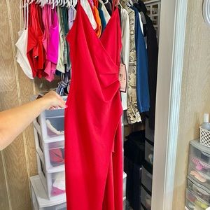macys red formal/prom dress